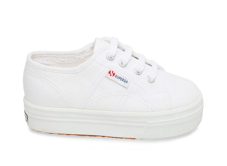 Superga 2790 Jcot Classic White - Kids Superga Shoes